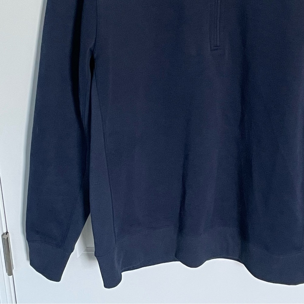 Nike Navy Dri-FIT Player 1/2 Zip Golf Pullover 47087 - Picture 15 of 16